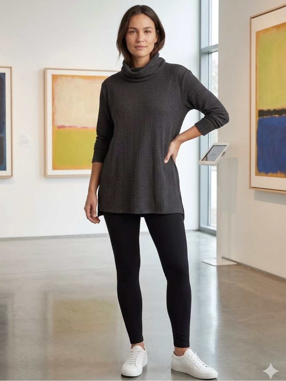 Sonoma women’s  Black Turtleneck Sweater